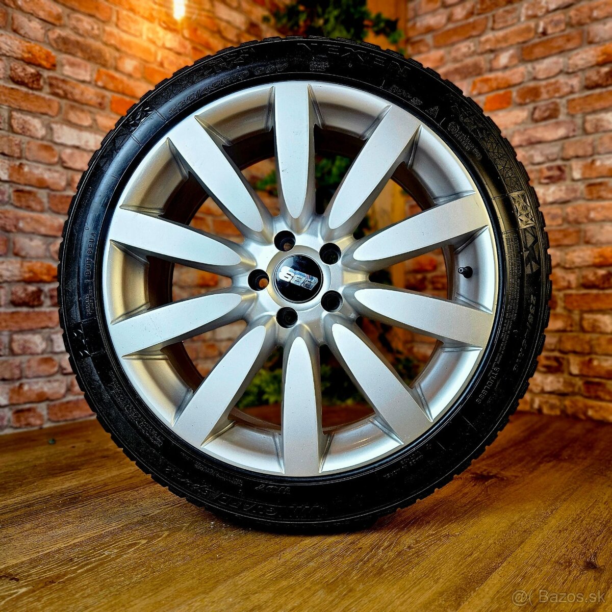 Alu R19 5x112 Audi A6/A7/Q3/ VW phaeton + zimné 235/45R19 - 4