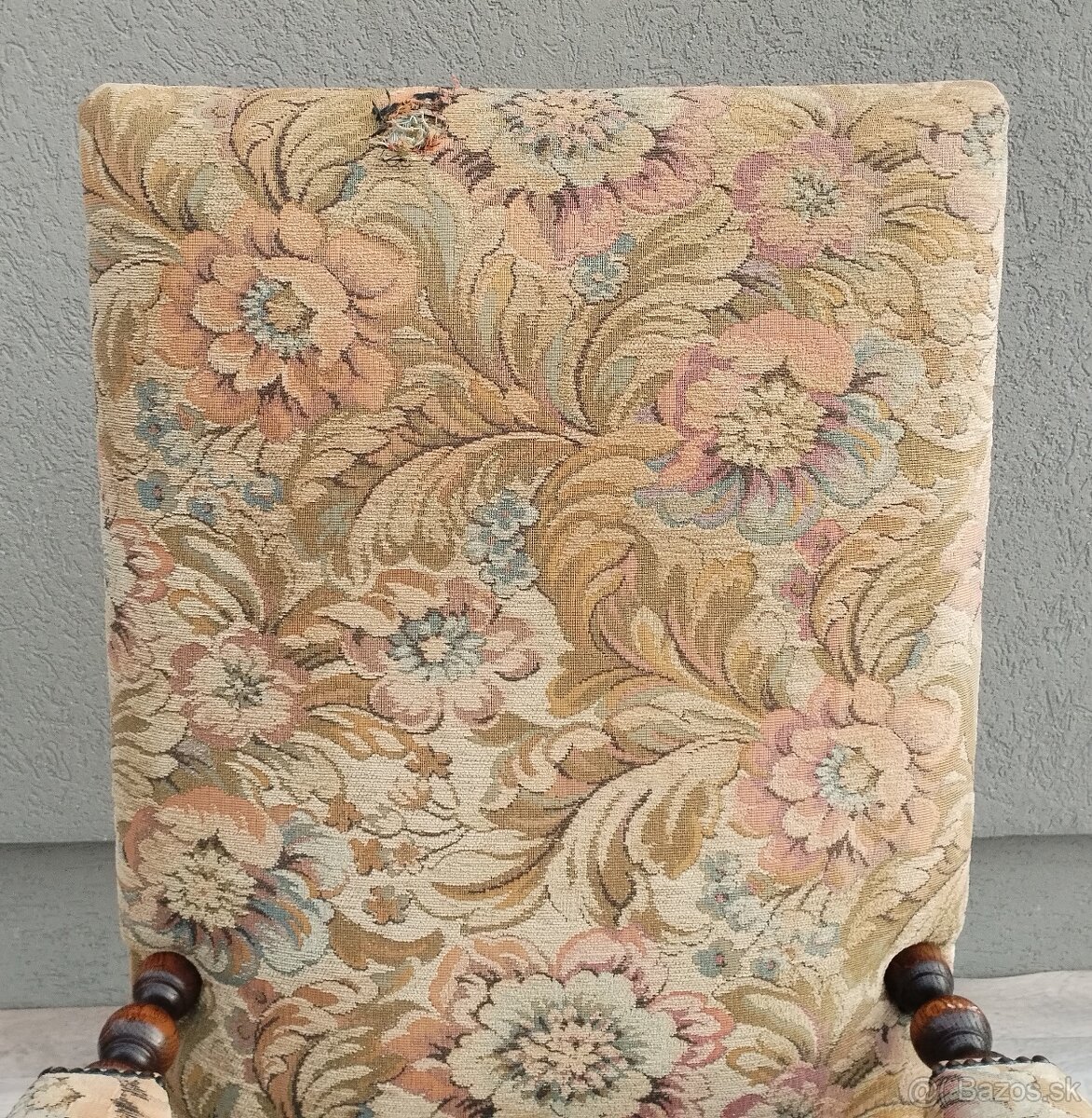 Kreslo starožitné v štýle Ľudovíta XIII . - 4