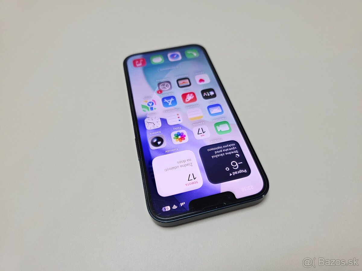 APPLE IPHONE 13 128GB MIDNIGHT,BATERKA 100% - 4