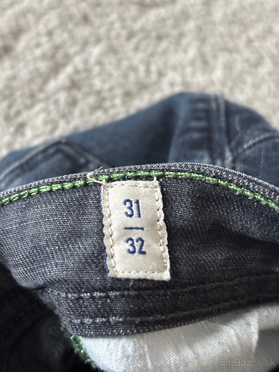 Nohavice Blend modré - 4