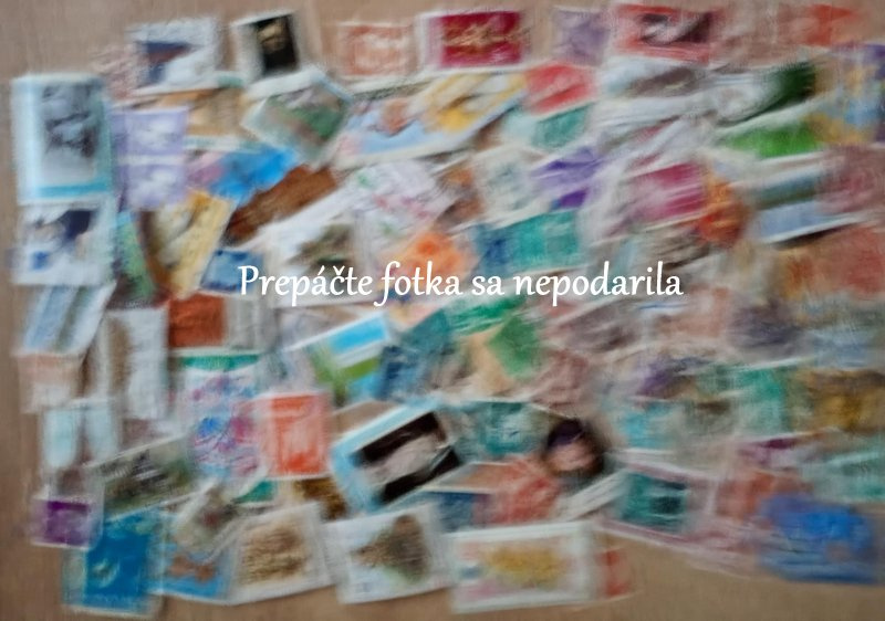 Predám balík poštových známok 1000 ks. č 3 - 4