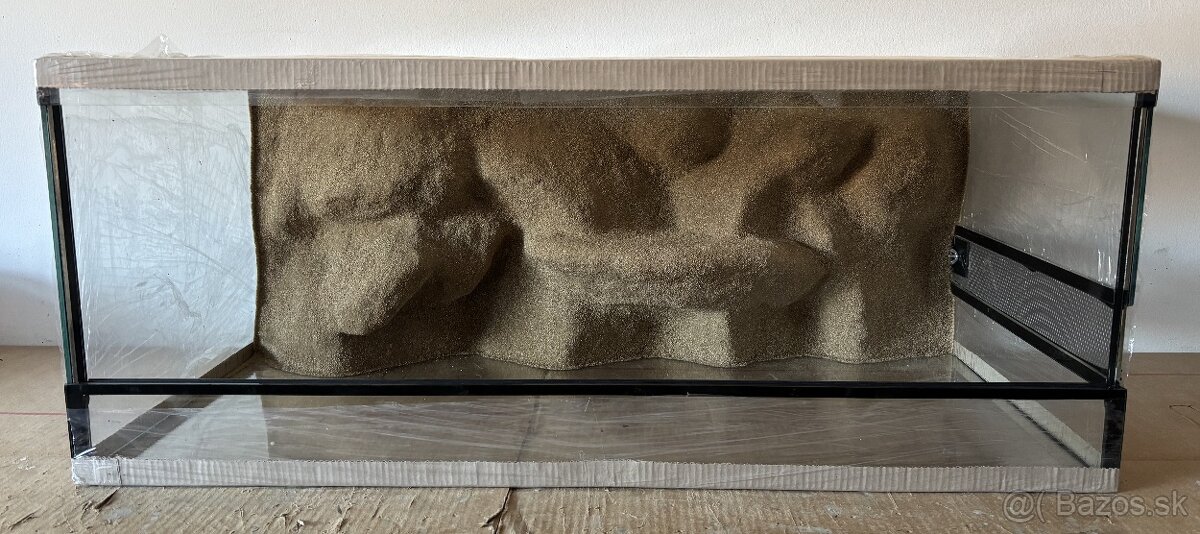 Terárium 100x50x40 s 3D stenou - 4