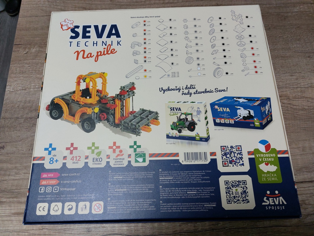 Seva technik na pile,skladačka - 4
