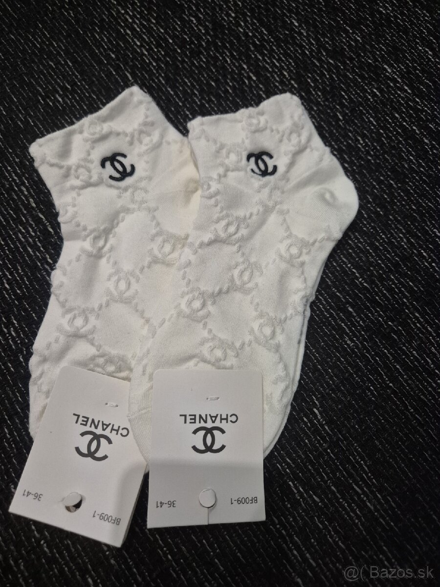 Chanel ponožky kotníkové - 4