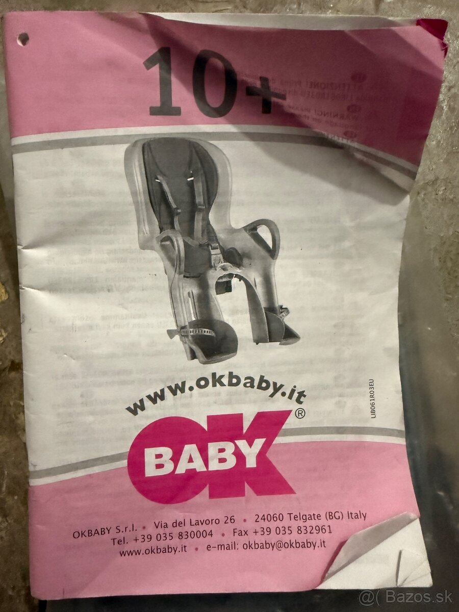 Predam cyklosedacku OK Baby - 4