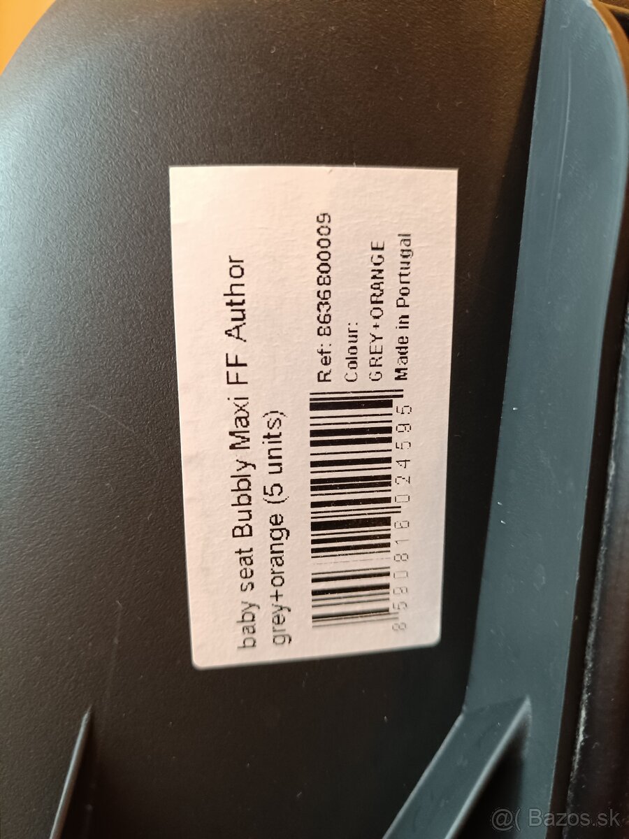 Baby Set Bubbly Maxi FF grey-orange - 4