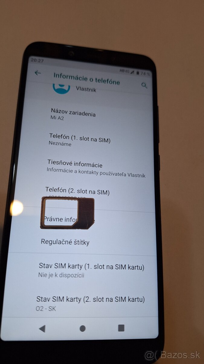 Xiaomi Mi A2 lite dual sim 4/64GB čierny - 4