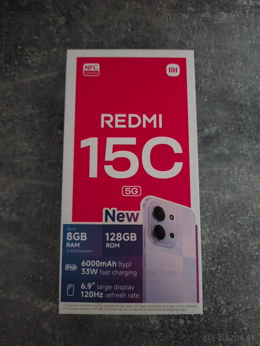 Xiaomi Redmi 15C -128GB - 4