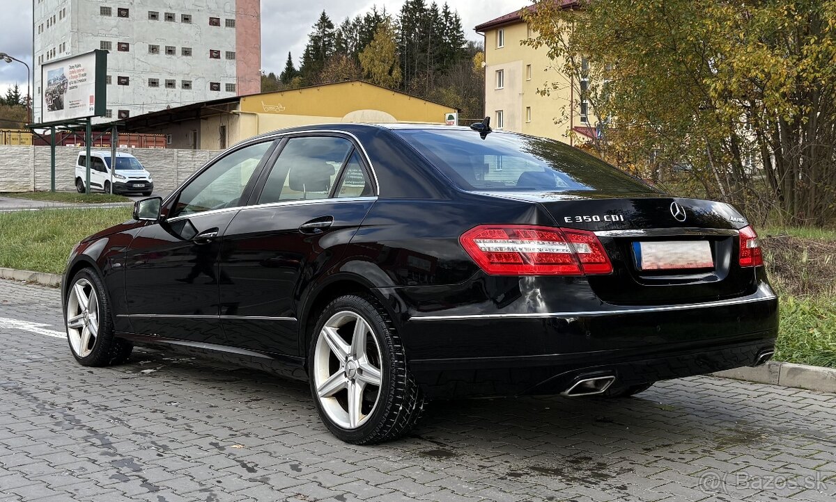 Mercedes E trieda 350 CDI BlueEFFICIENCY 4matic - 4