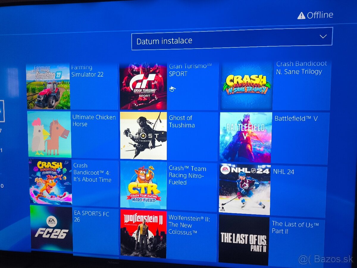 Gold HEN SONY PlayStation slim + 2x ovládač - 4