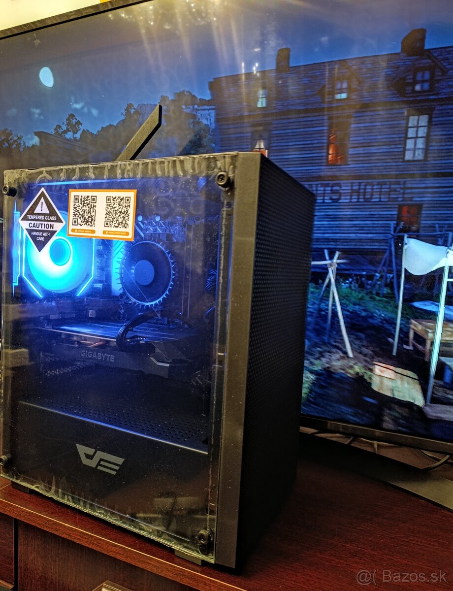 Herný PC Intel i5 12400f + GTX 1660 super + WIFI + BT - 4