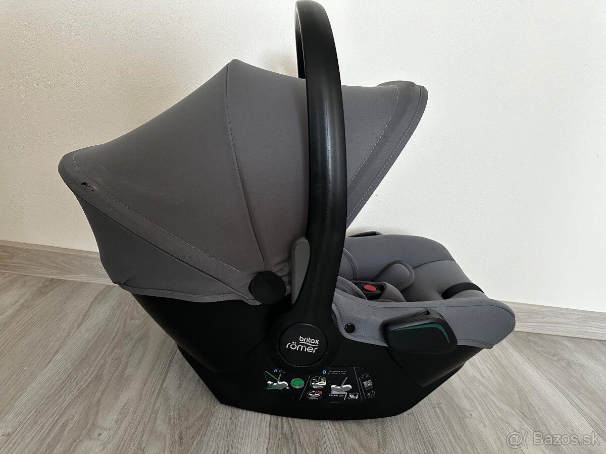 BRITAX RÖMER Baby-Safe Core 40-83cm Frost Grey vajíčko - 4