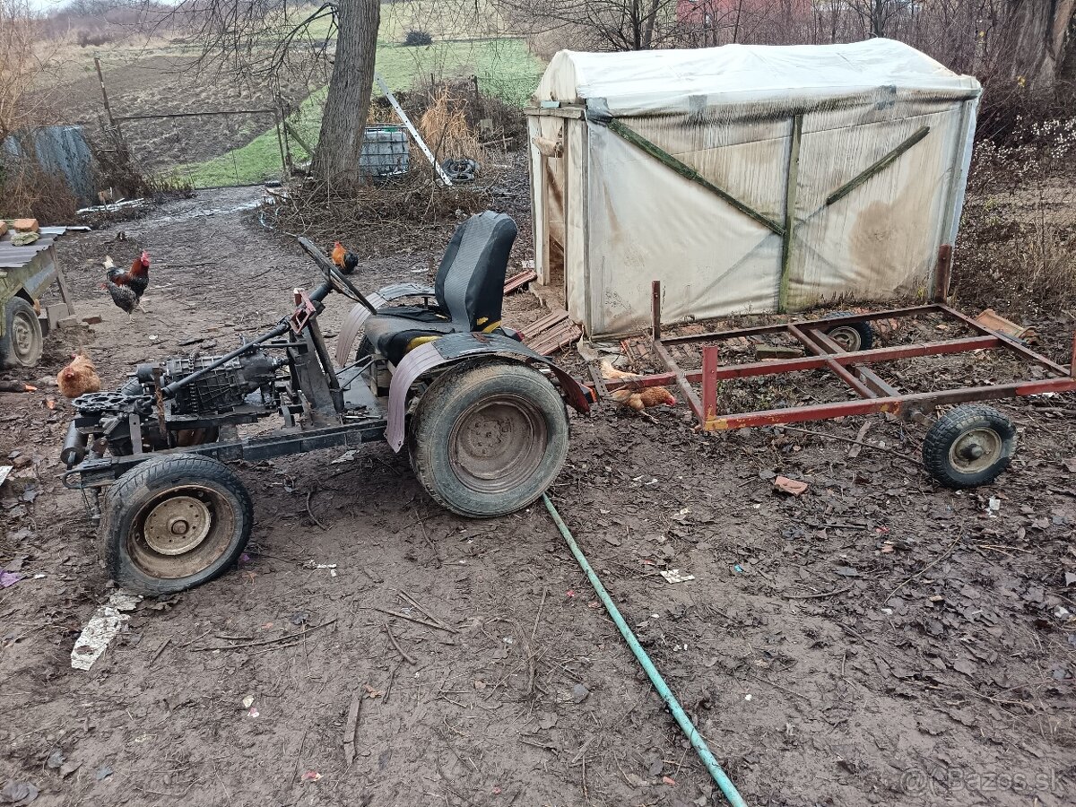Malo traktor domácej výroby - 4