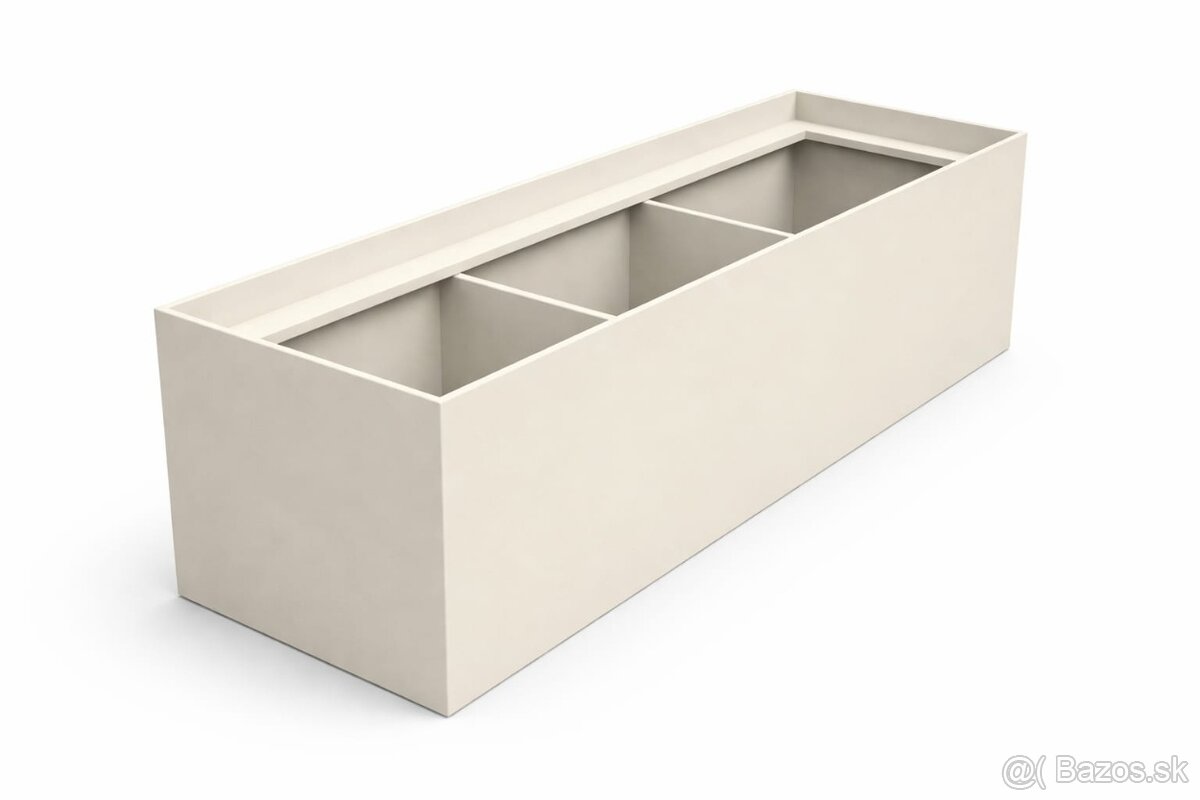 Plastový vyvýšený záhon / kvetináč - 4