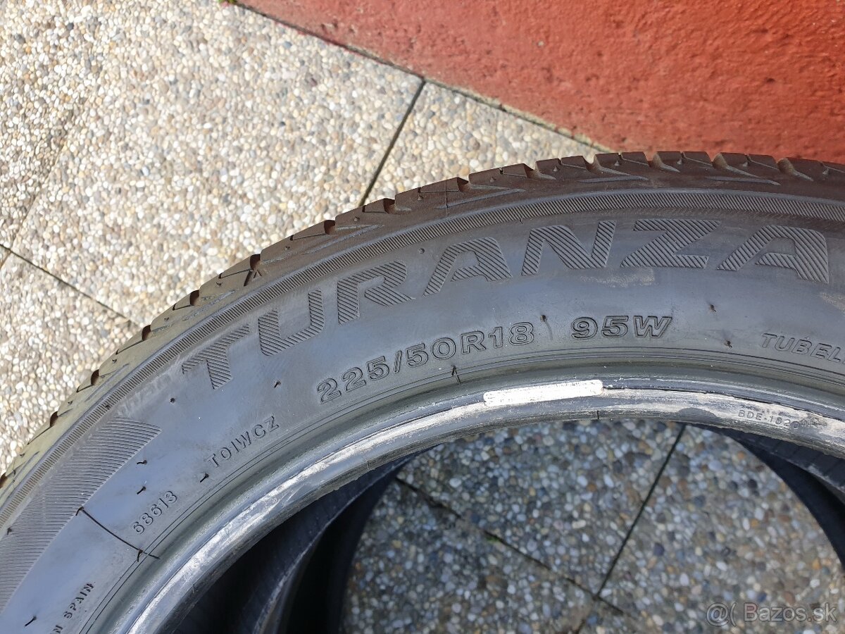 Bridgestone 225/50 R18 Letné 2ks - 4