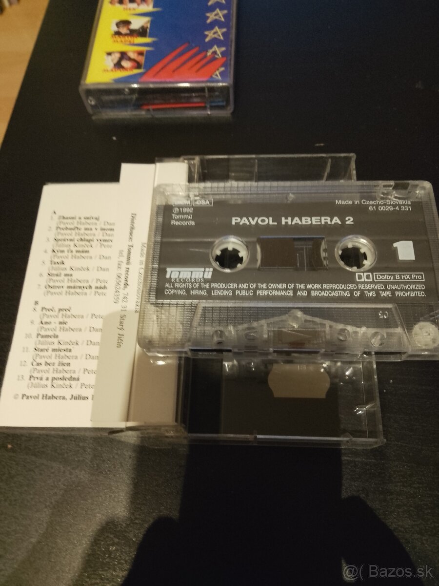 Predám MC kazety-Habera,Team - 4