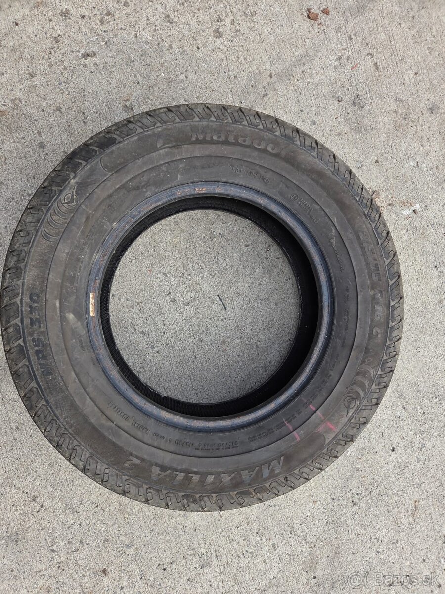 Predám letné pneumatiky 215/75/R16C - 4