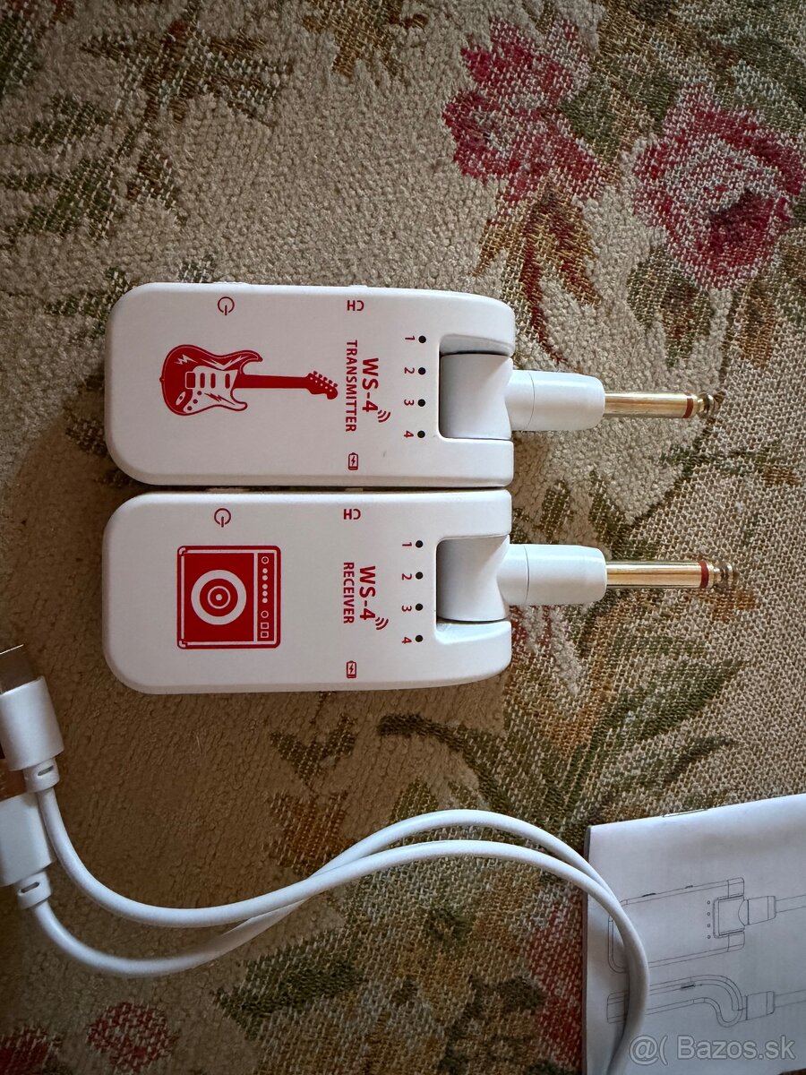 Digitálny bezdrôtový systém pre gitary, basgitary a ďalšie n - 4