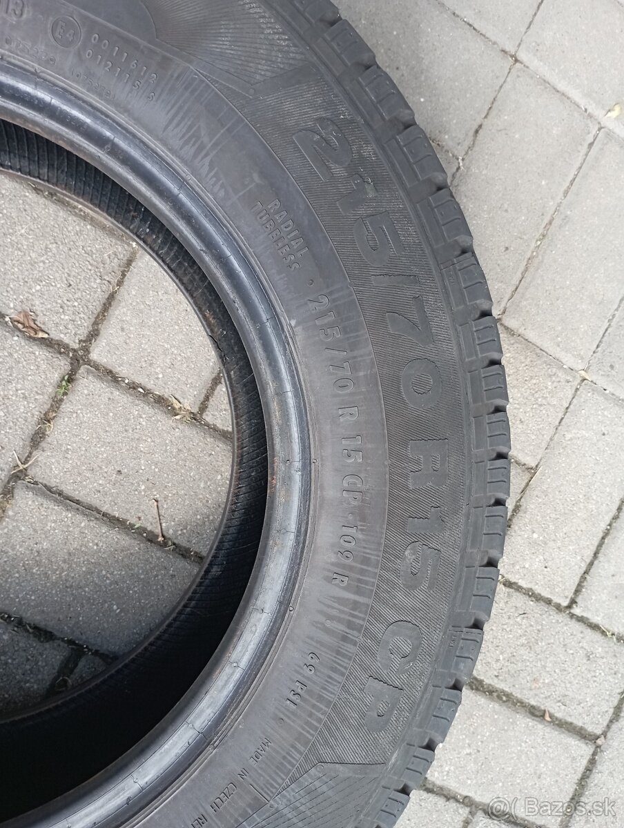 1ks letná 215/70R15C Continental Vanco Camper - 4