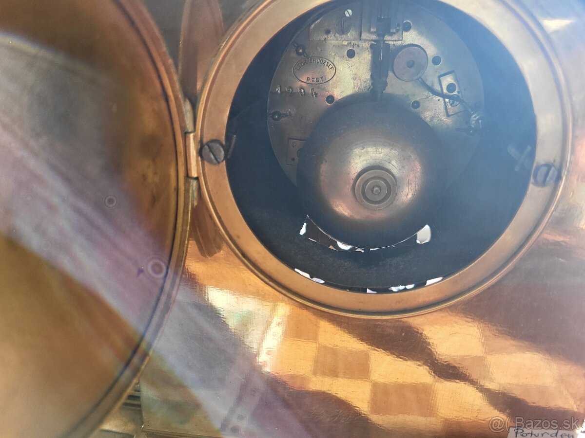 Krbové mosadzné hodiny - 4