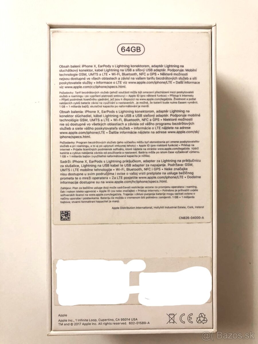 iPhone X 64GB - Silver (strieborný) - 4