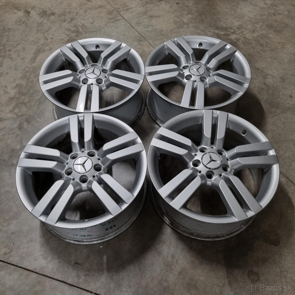 Hliníkové Mercedes disky 5x112 R17 7,5J ET47.5 - 4