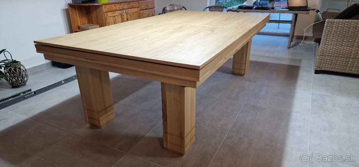 Jedálensko biliardový stôl 7ft s bridlicou - 4