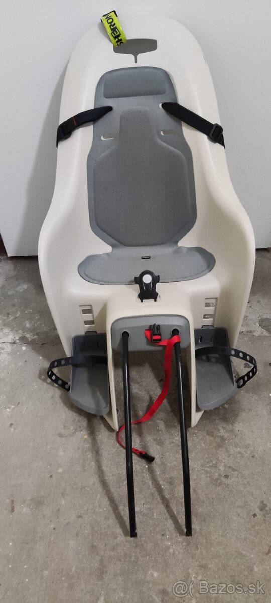 Detská sedačka na bicykel - zadná, dva držiaky - 4