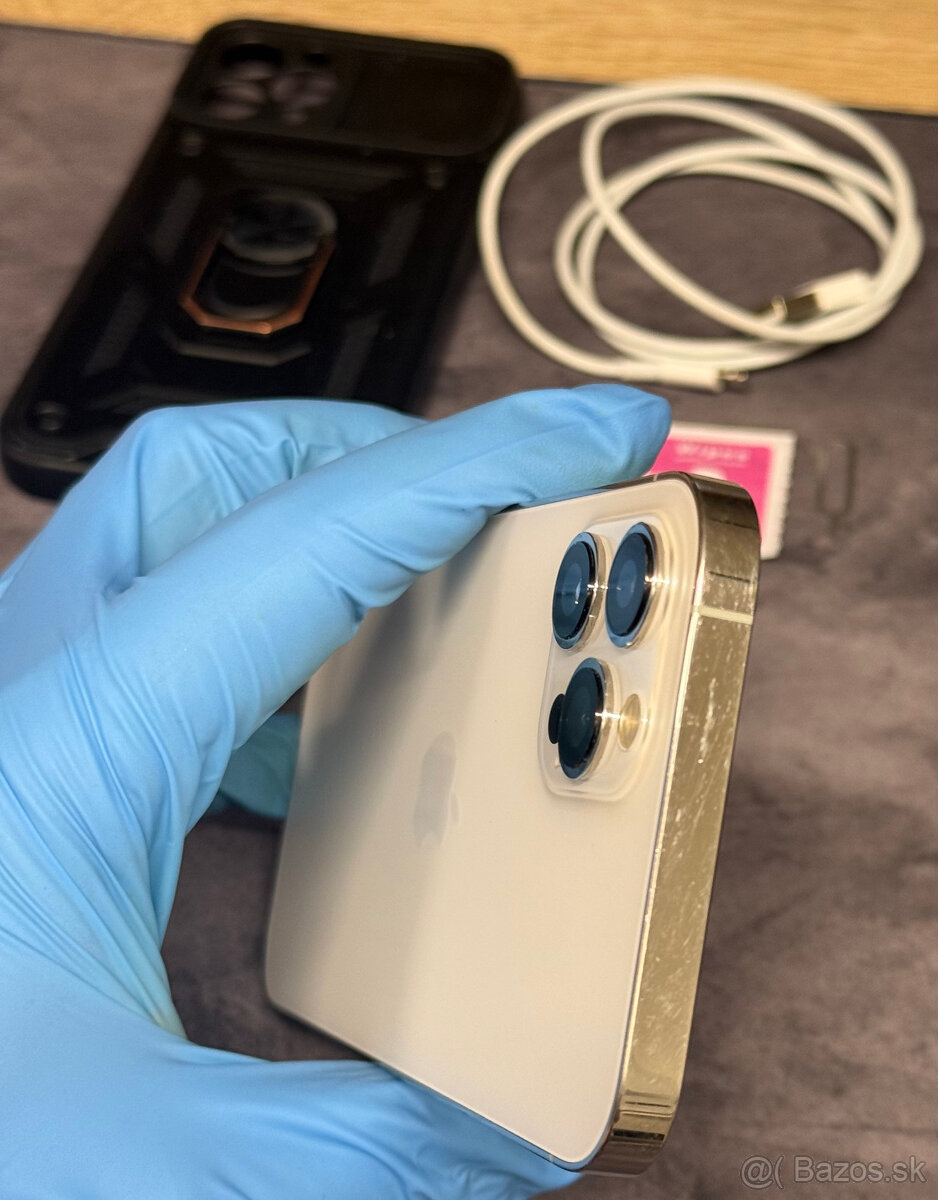 Apple iPhone 12 Pro Max 128 GB Silver / nová batéria - 4