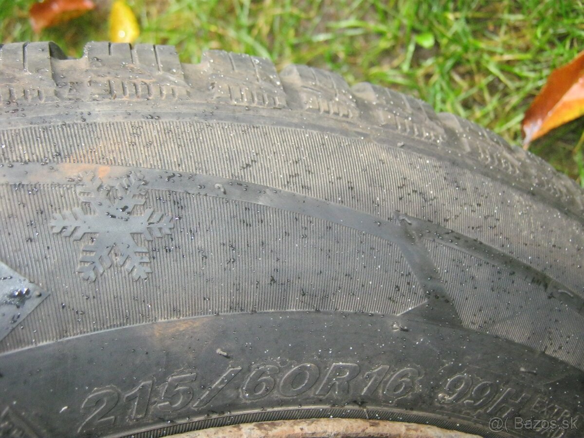zimne kolesa 215/60R16-FIAT - 4