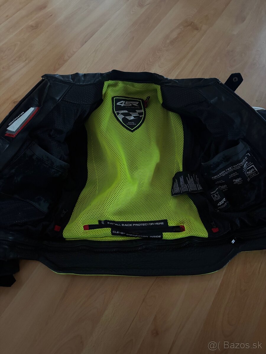 kožená motokombinéza 4SR - 4