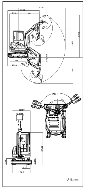 Minibagr Rippa R22-motor Kubota - 4