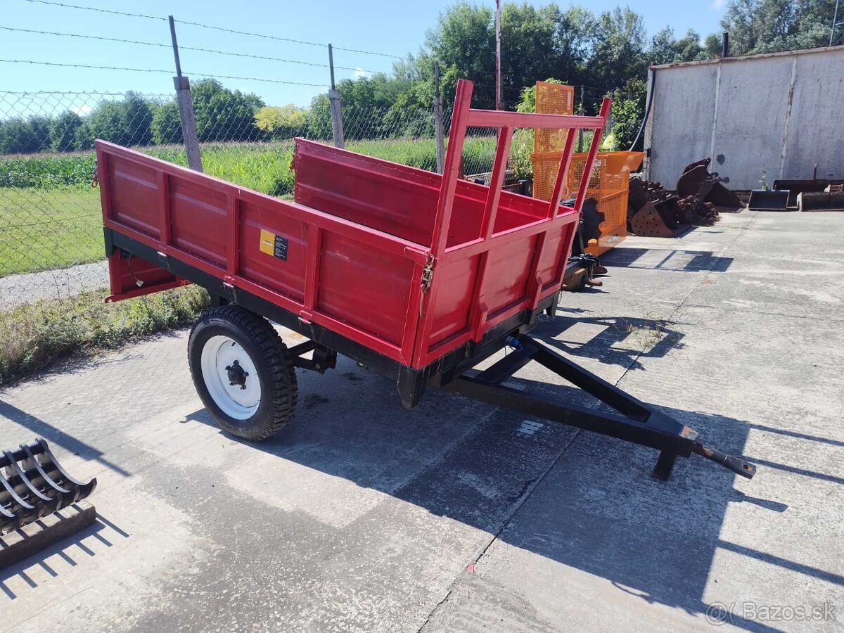 Malotraktorový príves 1,5 tony - 4