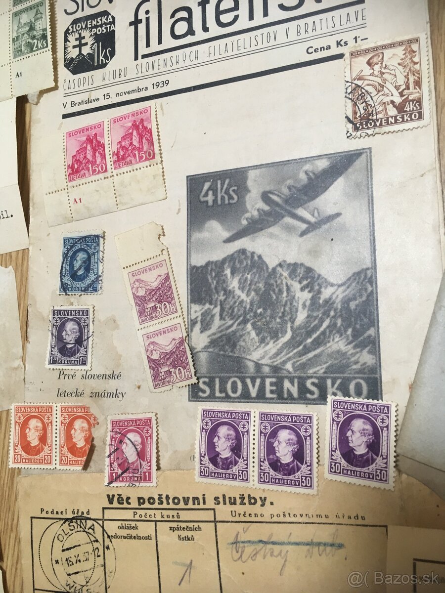 Slovenský štát známky, Slovenský filatelista - 4