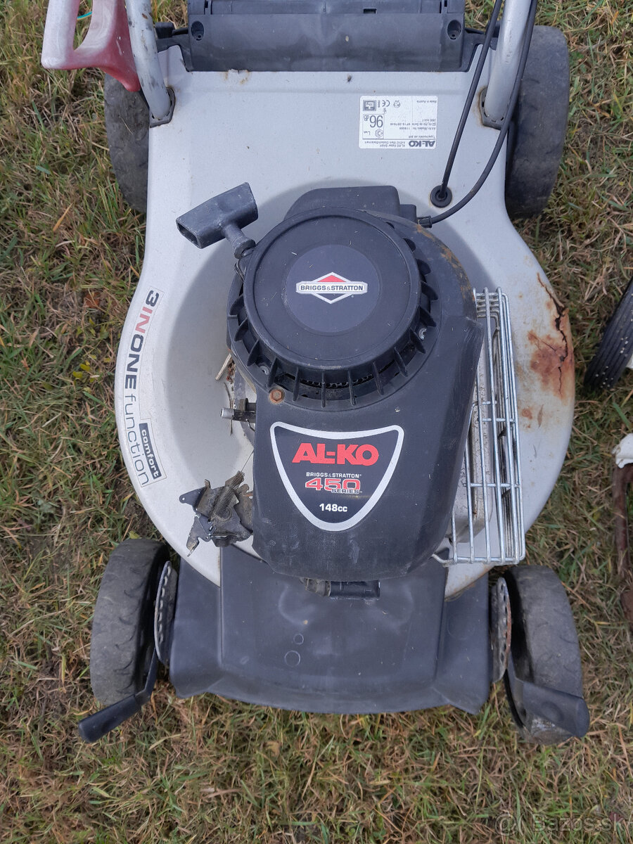 benzinova kosačka nalezovy stav - 4