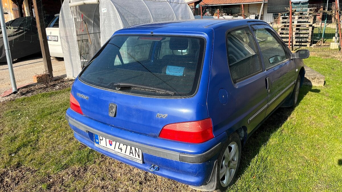 Peugeot 106 1,5D 42kw - 4