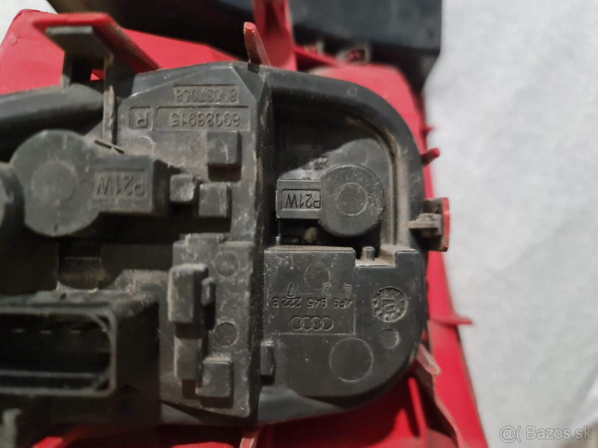 Audi A6 C6 Facelift zadné LED svetlá - 4