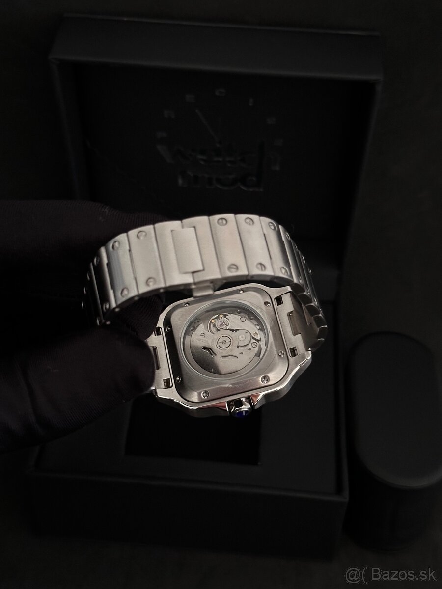 Seiko mod Santos White - 4