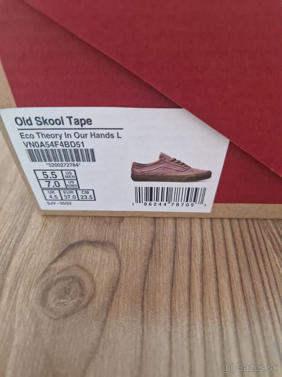 Tenisky Vans Old Skool ruzove (damske) - 4