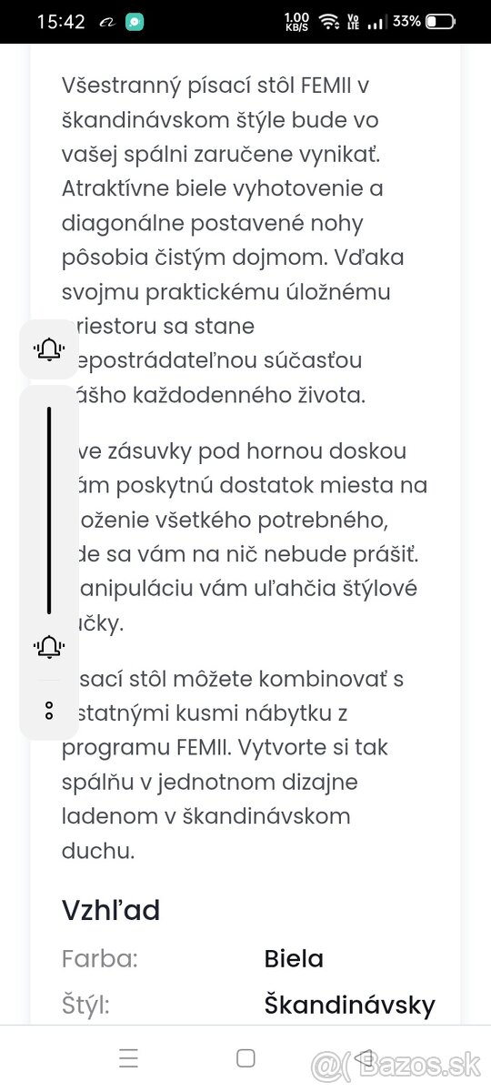 Skriňa a písací stôl - 4