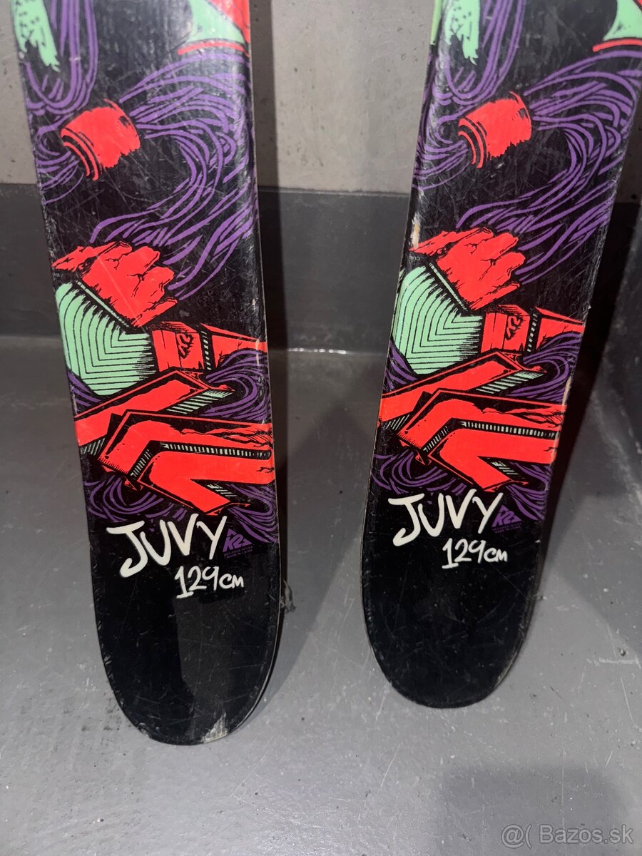 Detské freestyle lyže K2 veľkosť 129 - 4