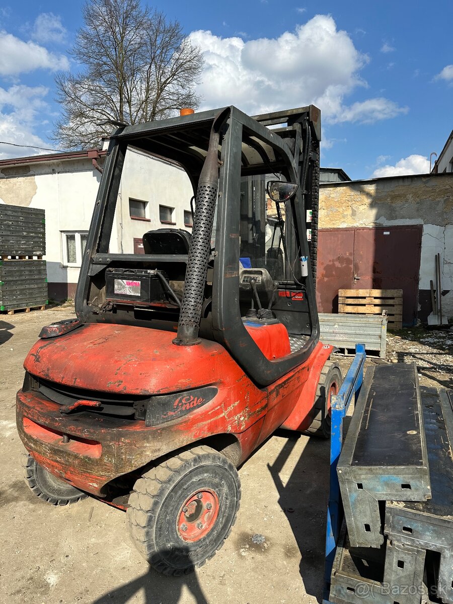 Vysokozdvizny vozik linde - 4