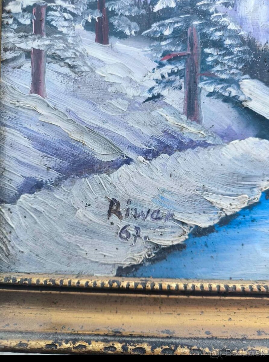 Obrazy 3x autor Riwer 1967 - 4