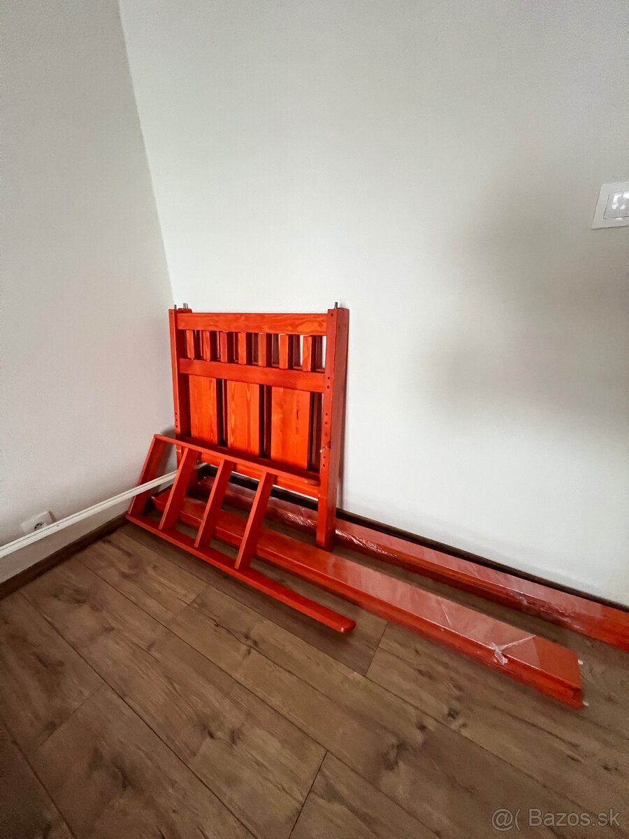 Poschodová posteľ drevená - 4