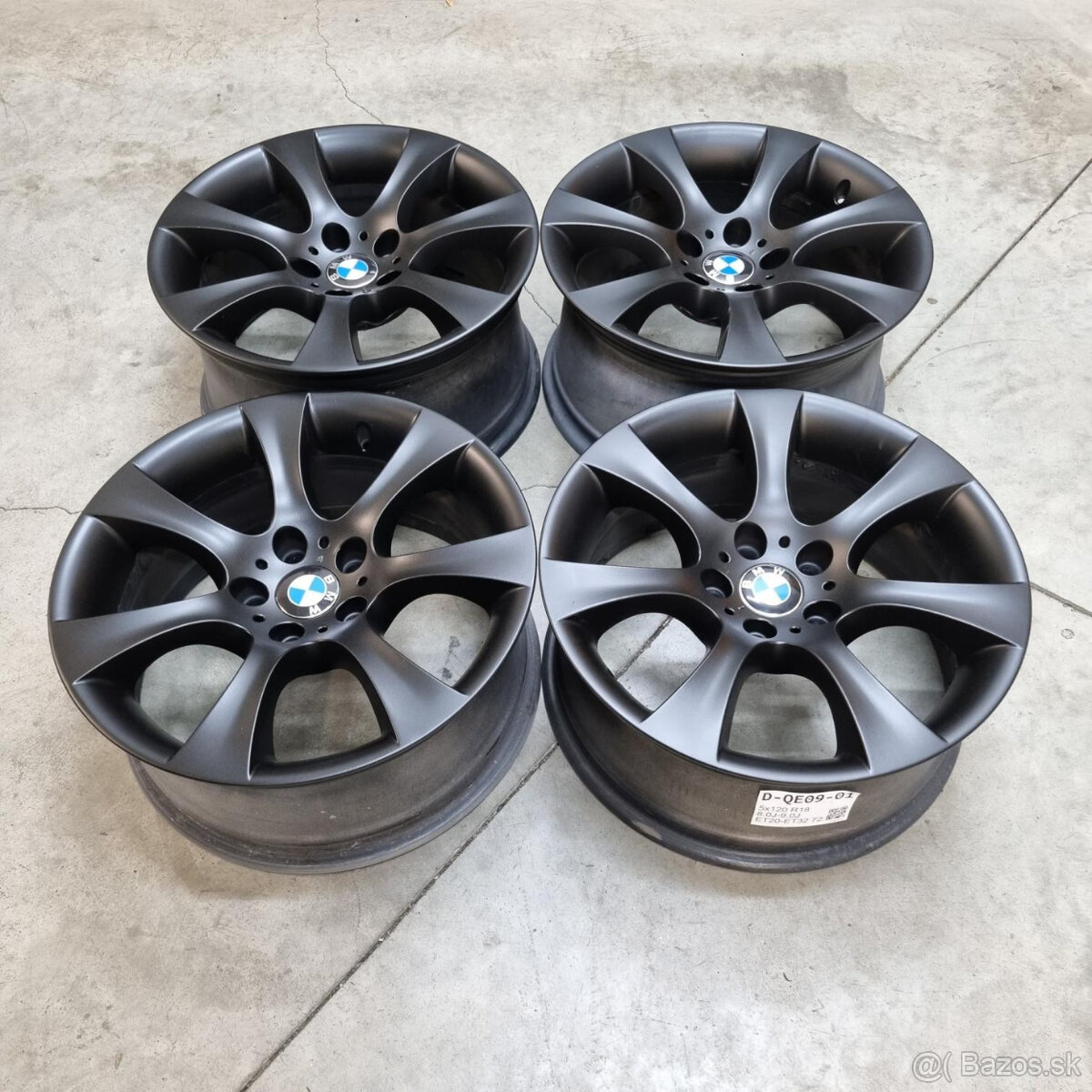 Hliníkové BMW disky 5x120 R18 ET20/ET32 - 4