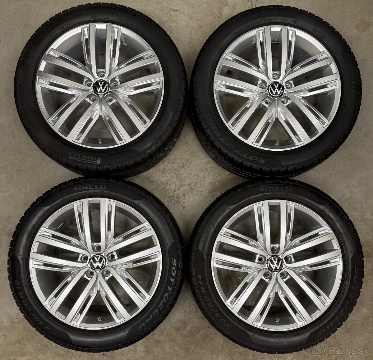 Zimná sada VW Auckland 5x112 R19 , 235/50/19 Tiguan, Kodiaq - 4