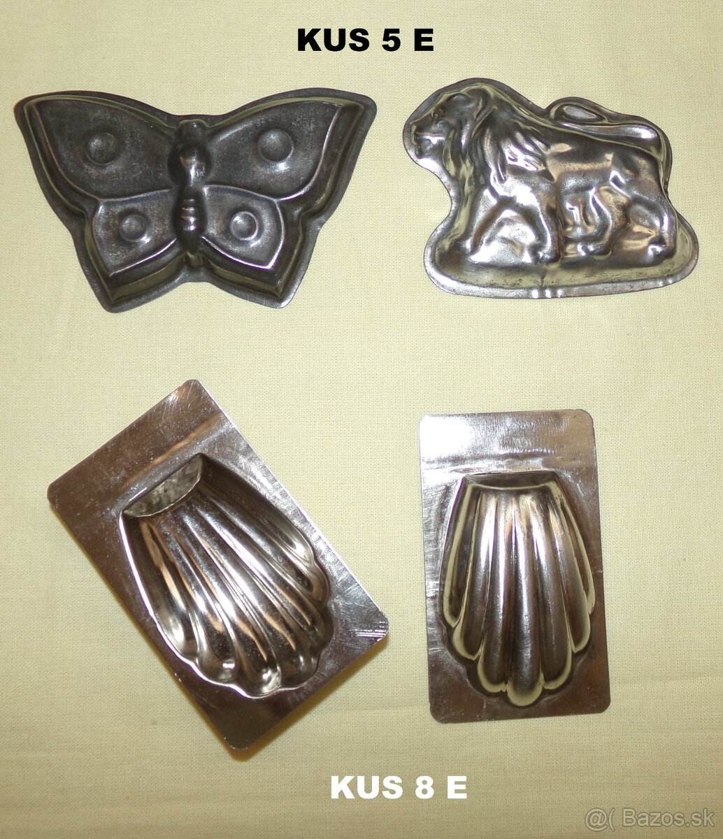 FORMIČKY A VYKRAJOVAČKY, DOBOVÉ na pečenie aj pre zberateľov - 4