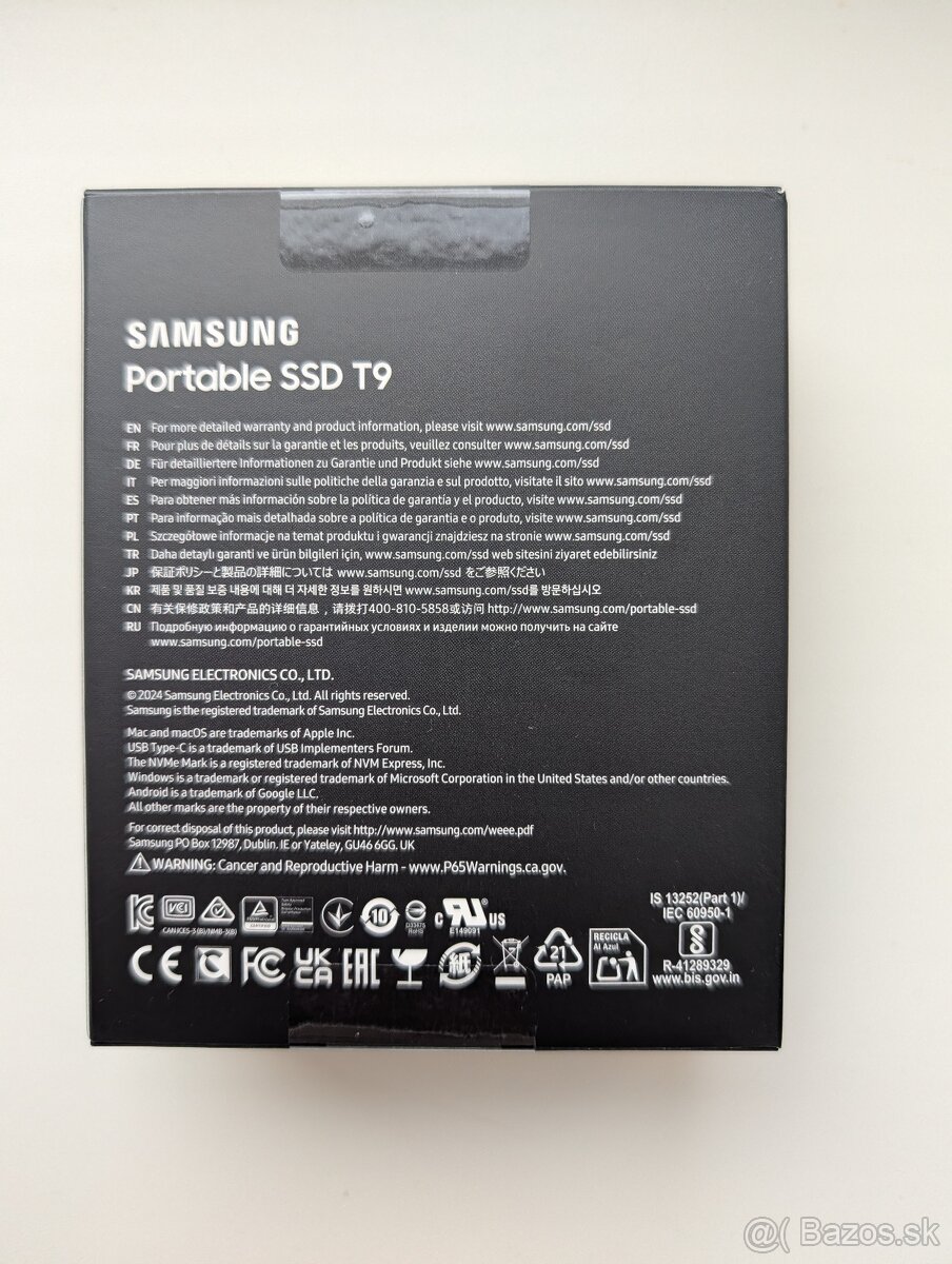 Samsung Portable SSD T9 2TB - 4