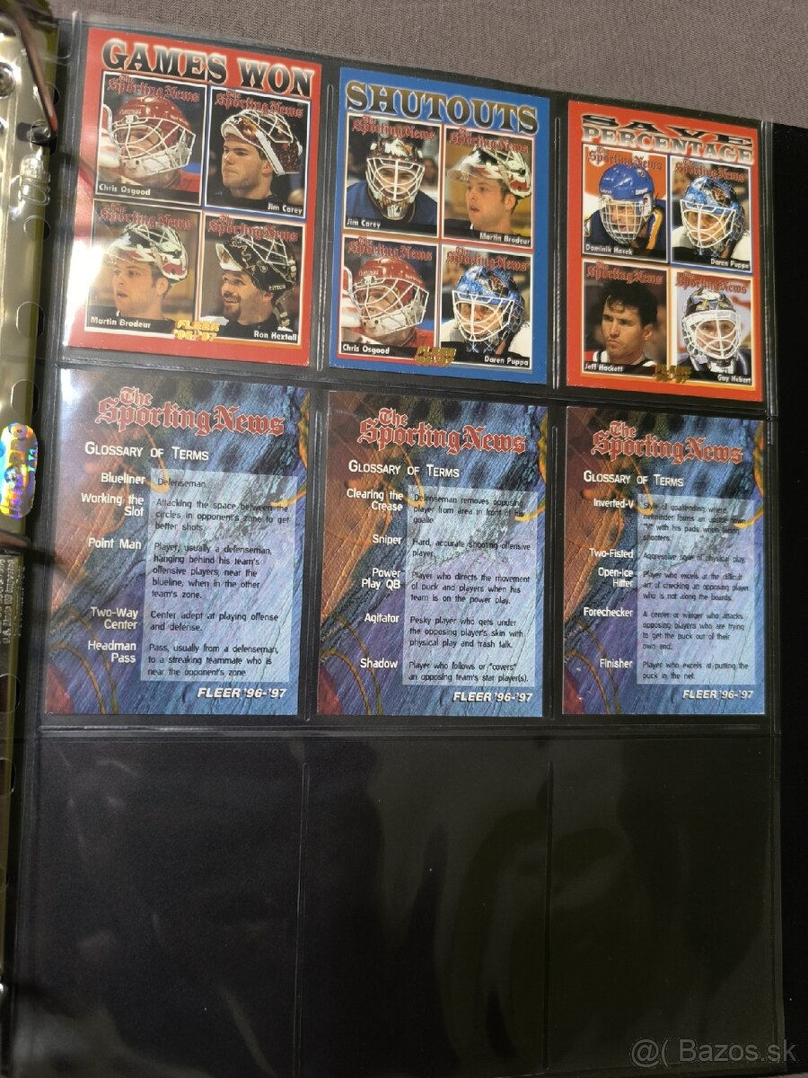 Hokejové kartičky - Fleer skybox 1996 - 4