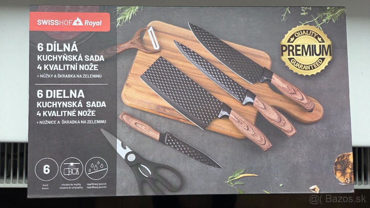 kuchynské nože sada - 4